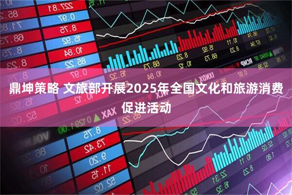 鼎坤策略 文旅部开展2025年全国文化和旅游消费促进活动